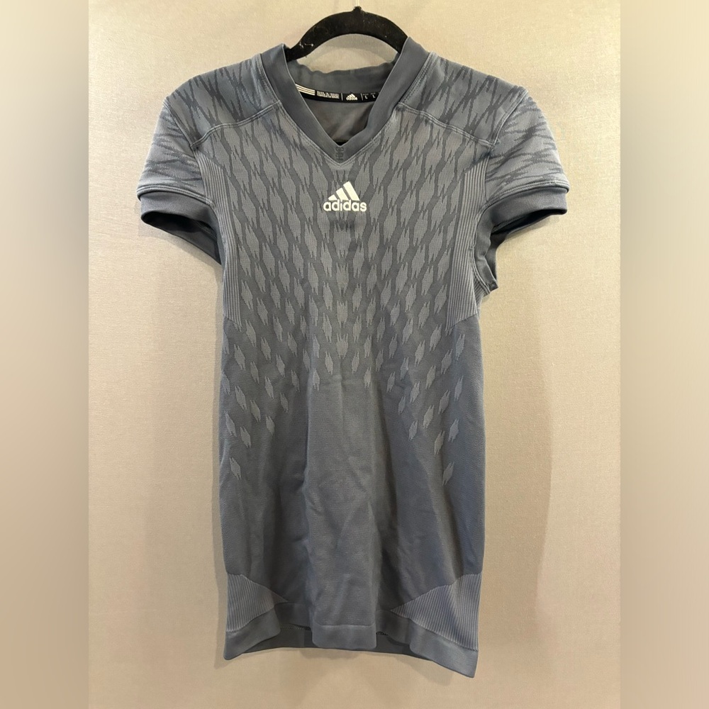 Adidas primeknit football jersey size large gray like new super stretchy